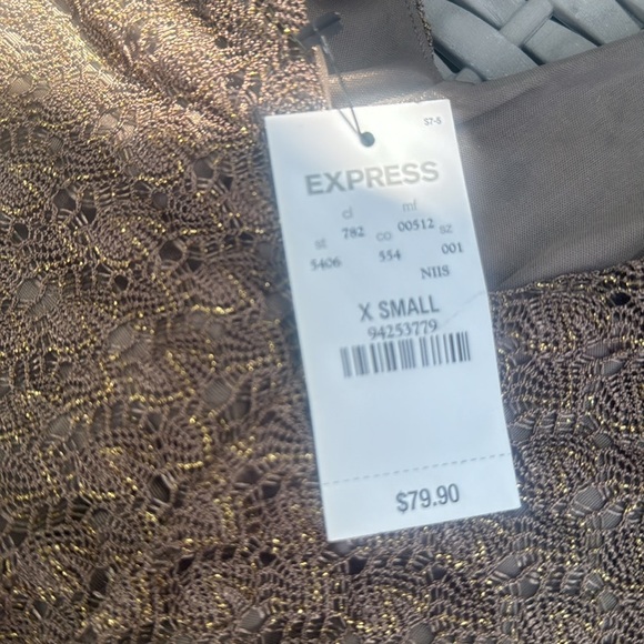 Elegant Black and Brown Women's Dress - Picture 3 of 7